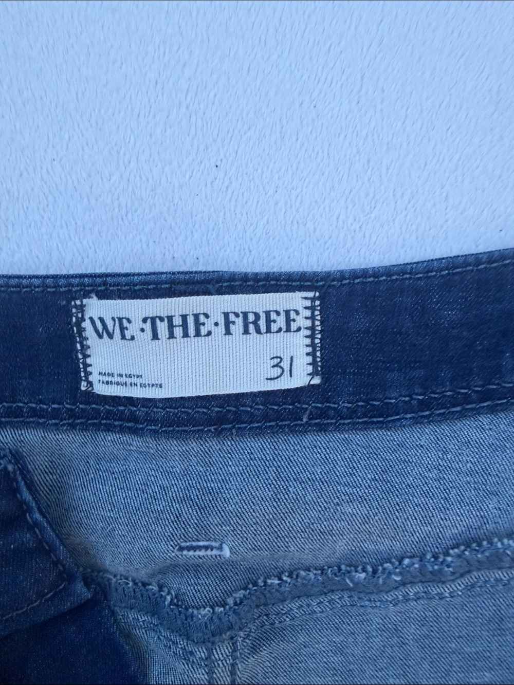 We The Free Deep Indigo Wide-Leg High-Rise Jeans - Picture 6 of 14